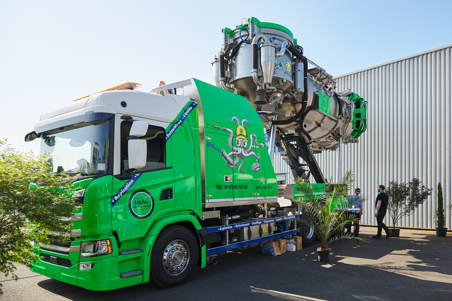 Photographe Événement d'Entreprise : Le stand MDV78 à la Journée Portes Ouvertes Envirmat 2025 - Achères, Yvelines, Juin 2025 - photo : © Laurent Delisle - capturedinstant.com